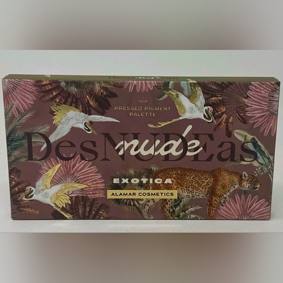 Alamar DesNUDEas Exotica Pressed Pigment Eyeshadow Palette Jungle Theme NIB - Picture 1 of 2